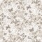 Fabric Studio E Natural Monotone Butterfly and Floral Flutter 108" Wide Back by the Quarter Yard 8164W-33